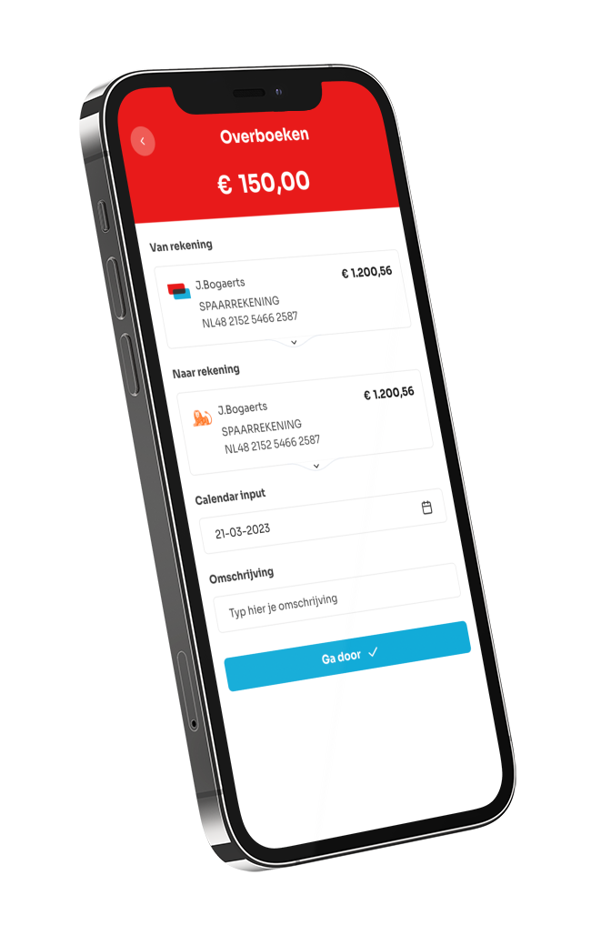Spaarlicht Geld Sparen App - spaarrekening en termijndeposito